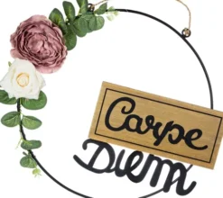 Dekoracje - Ozdoby-CN-116 Carpe diem z kwiatami - Mirsano