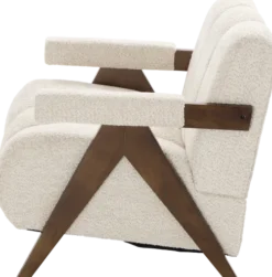 Fotele Wypoczynkowe-CN-220 Fotel Biscuit 32 (boucle beż)