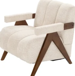 Fotele Wypoczynkowe-CN-220 Fotel Biscuit 32 (boucle beż)