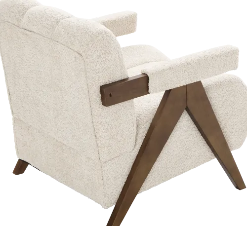 Fotele Wypoczynkowe-CN-220 Fotel Biscuit 32 (boucle beż)