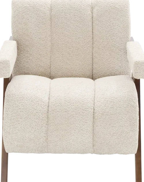 Fotele Wypoczynkowe-CN-220 Fotel Biscuit 32 (boucle beż)