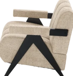 Fotele Wypoczynkowe-CN-220 Fotel Biscuit 32 (boucle cappuccino)