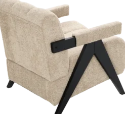 Fotele Wypoczynkowe-CN-220 Fotel Biscuit 32 (boucle cappuccino)