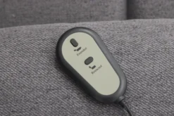 Fotele Wypoczynkowe-CN-166 Fotel elektryczny regulowany z funkcją podnoszenia Duke 28 (grafitowy)