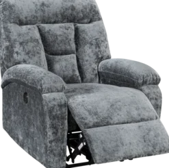 Fotele Wypoczynkowe-CN-166 Fotel elektryczny z funkcją relax Gerona 21 (jasnoszary)