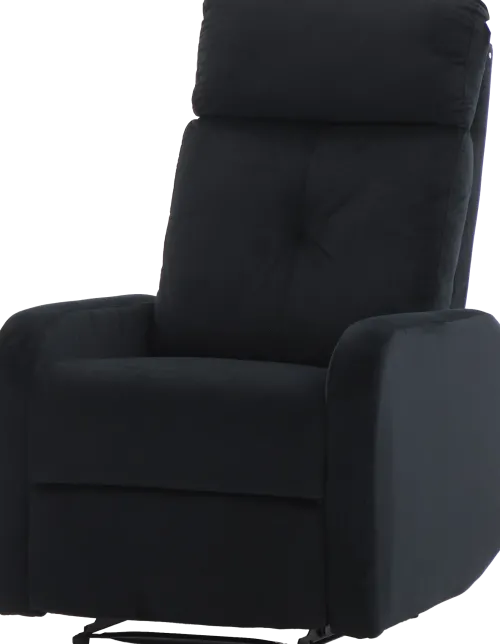 Fotele Wypoczynkowe-CN-166 Fotel Gerona z funkcją relax (czarny)