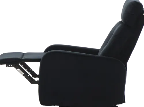 Fotele Wypoczynkowe-CN-166 Fotel Gerona z funkcją relax (czarny)