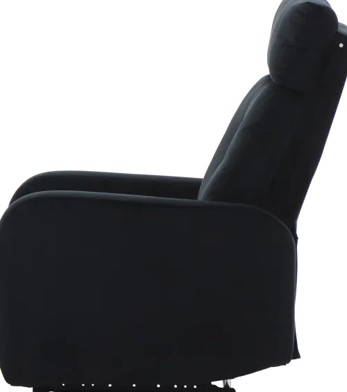Fotele Wypoczynkowe-CN-166 Fotel Gerona z funkcją relax (czarny)