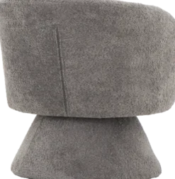 Fotele Wypoczynkowe-CN-259 Fotel obrotowy Lizbona 29 (boucle grafit)