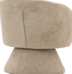 Fotele Wypoczynkowe-CN-259 Fotel obrotowy Lizbona 29 (boucle cappuccino)