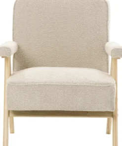 Fotele Wypoczynkowe-CN-220 Fotel Vintage 25 (boucle beżowy)