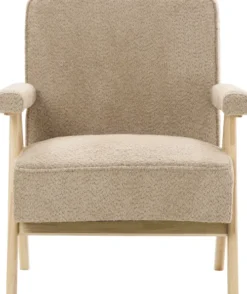 Fotele Wypoczynkowe-CN-220 Fotel Vintage 25 (boucle cappuccino)
