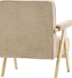 Fotele Wypoczynkowe-CN-220 Fotel Vintage 25 (boucle cappuccino)