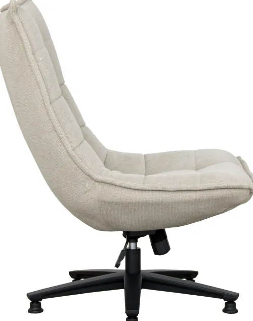 Fotele Wypoczynkowe-CN-184 Fotel wypoczynkowy, obrotowy Tramonto (beżowy)