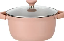 Patelnie I Garnki-CN-237 Garnek Tasty Cooking Rose 2.66l (różowy)