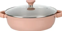Patelnie I Garnki-CN-237 Garnek Tasty Cooking Rose 4.25l (różowy)