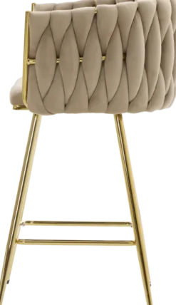 Krzesła Barowe (Hokery)-CN-267 Hoker Marbella (beżowy)