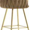 Krzesła Barowe (Hokery)-CN-267 Hoker Marbella (brązowy)