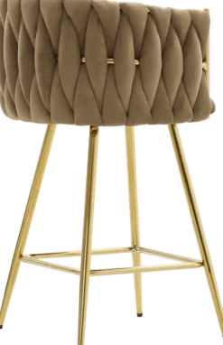 Krzesła Barowe (Hokery)-CN-267 Hoker Marbella (brązowy)