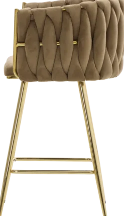 Krzesła Barowe (Hokery)-CN-267 Hoker Marbella (brązowy)