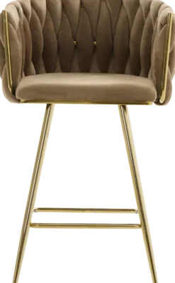Krzesła Barowe (Hokery)-CN-267 Hoker Marbella (brązowy)