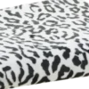 Koce-CN-238 Koc flanelowy Animals 34 (biały/czarny)