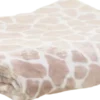 Koce-CN-238 Koc flanelowy Animals 35 (różowy/biały)