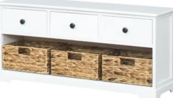 Komody Z Szufladami|Komody-CN-99 Komoda Skandina 2 (biały)