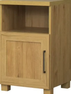 Szafki|Biurka I Kontenerki-Bodzio Kontener drzwiczkowy Majorka (dąb Soma ciemny)