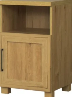 Szafki|Biurka I Kontenerki-Bodzio Kontener drzwiczkowy Majorka (dąb Soma ciemny)