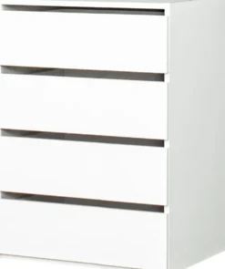 Szafy I Nadstawki|Szafy I Nadstawki-Bodzio Kontenerek do szafy przesuwnej (4 szufl.) szer. 60cm (biały)