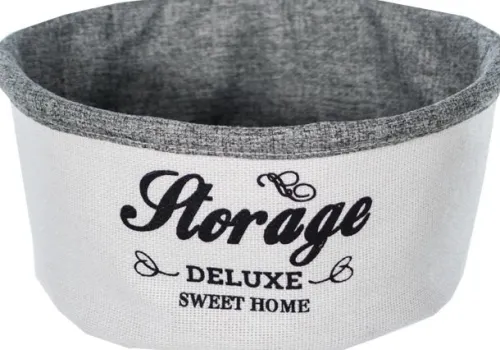 Przechowywanie-CN-38 Kosz lniany 12-2 (wym.33x35x40cm)