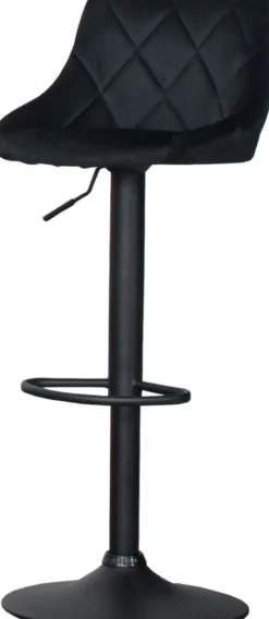 Krzesła Barowe (Hokery)-CN-170 Krzesło-hoker ADELAIDE 9 (czarny)