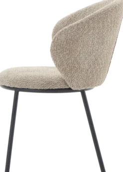 Krzesła Do Jadalni-CN-149 Krzesło Larmes 31 (boucle cappuccino)