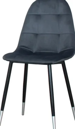 Krzesła Tapicerowane|Krzesła Do Jadalni-CN-149 Krzesło Silvero 17 (szary)