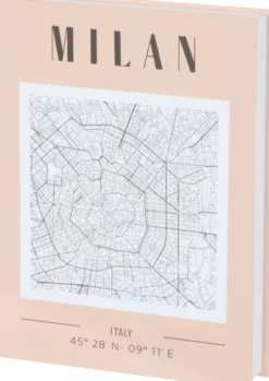 Dekoracje - Ozdoby-CN-265 Książka dekoracyjna City Books 3 Milan