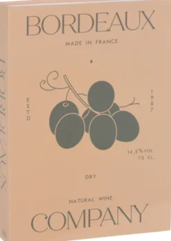 Dekoracje - Ozdoby-CN-265 Książka dekoracyjna Nature Books 7 Bordeaux