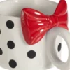Kubki, Filiżanki I Miski-CN-194 Kubek Bella 169 (biały/czarny/czerwony)