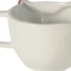 Kubki, Filiżanki I Miski-CN-194 Kubek Bella 167 (biały/czerwony)