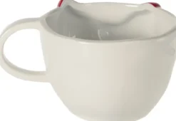 Kubki, Filiżanki I Miski-CN-194 Kubek Bella 167 (biały/czerwony)