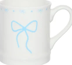 Kubki, Filiżanki I Miski-CN-200 Kubek Bella 165 (biały/jasnoniebieski)