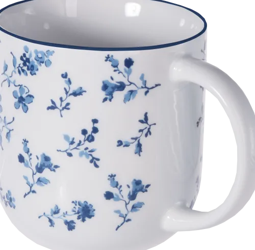 Kubki, Filiżanki I Miski-CN-275 Kubek Blue Flowers 178
