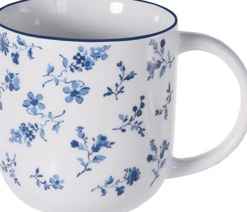 Kubki, Filiżanki I Miski-CN-275 Kubek Blue Flowers 178