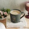 Kubki, Filiżanki I Miski-CN-200 Kubek Botanical 111 (ciemny zielony)