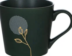 Kubki, Filiżanki I Miski-CN-200 Kubek Botanical 111 (ciemny zielony)