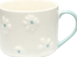 Kubki, Filiżanki I Miski-CN-255 Kubek Daisy 146 (biały/niebieski)