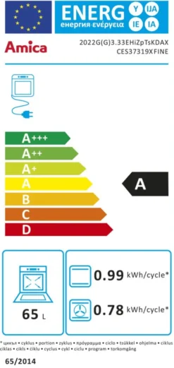 Sprzęt Agd Do Kuchni|Dodatki Do Kuchni-Amica Kuchnia gazowo-elektryczna CES37319X FINE