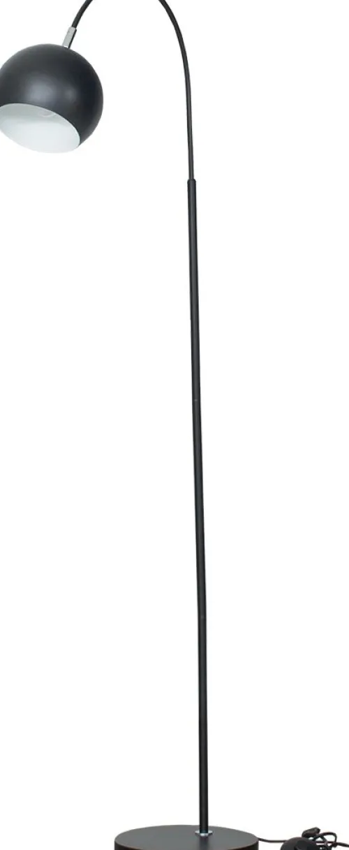 Lampki Nocne, Lampiony I Świece-CN-101 Lampa stojąca Boston 8 (czarny)