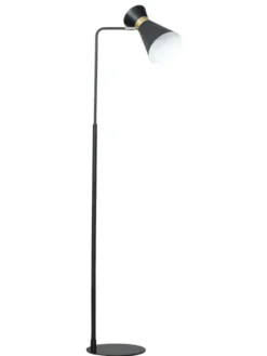 Lampki Nocne, Lampiony I Świece-CN-33 Lampa stojąca Geo 12 (czarny)