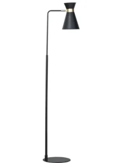 Lampki Nocne, Lampiony I Świece-CN-33 Lampa stojąca Geo 12 (czarny)